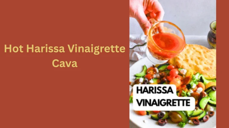 hot harissa vinaigrette cava