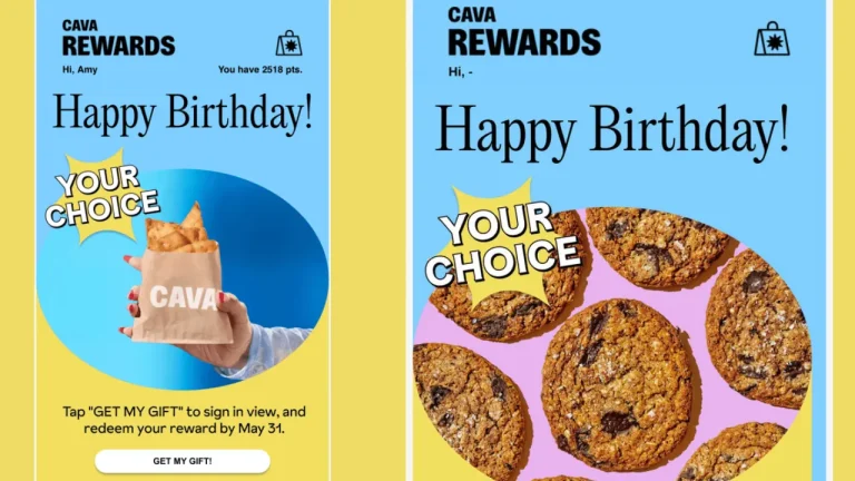 cava birthday reward