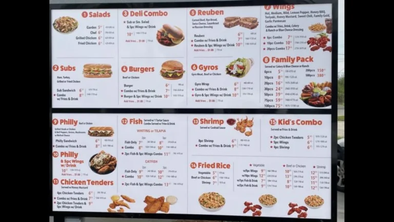 american deli menu