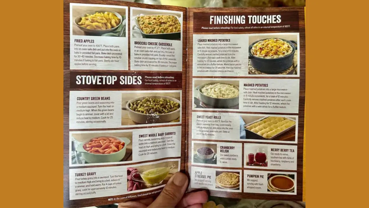 cracker barrel thanksgiving menu