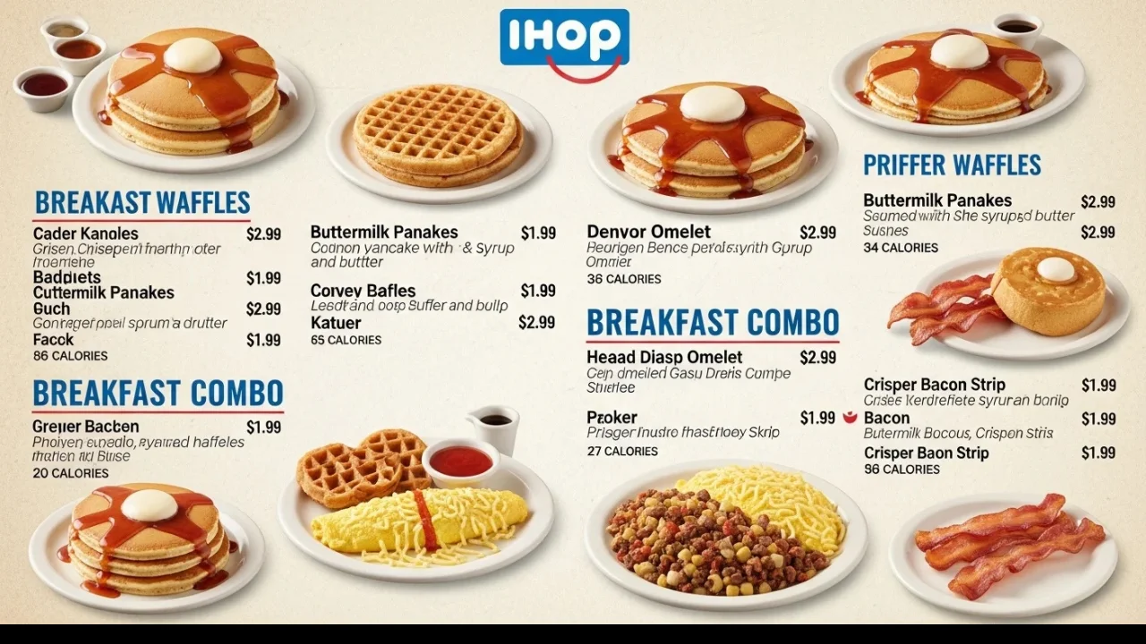ihop menu with prices